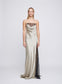 ELENA DRESS (TAUPE)