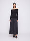 MORGAN DRESS (NOIR W/ SHADE)