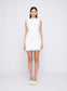 RAVEN DRESS (FEATHER KNIT WHITE)